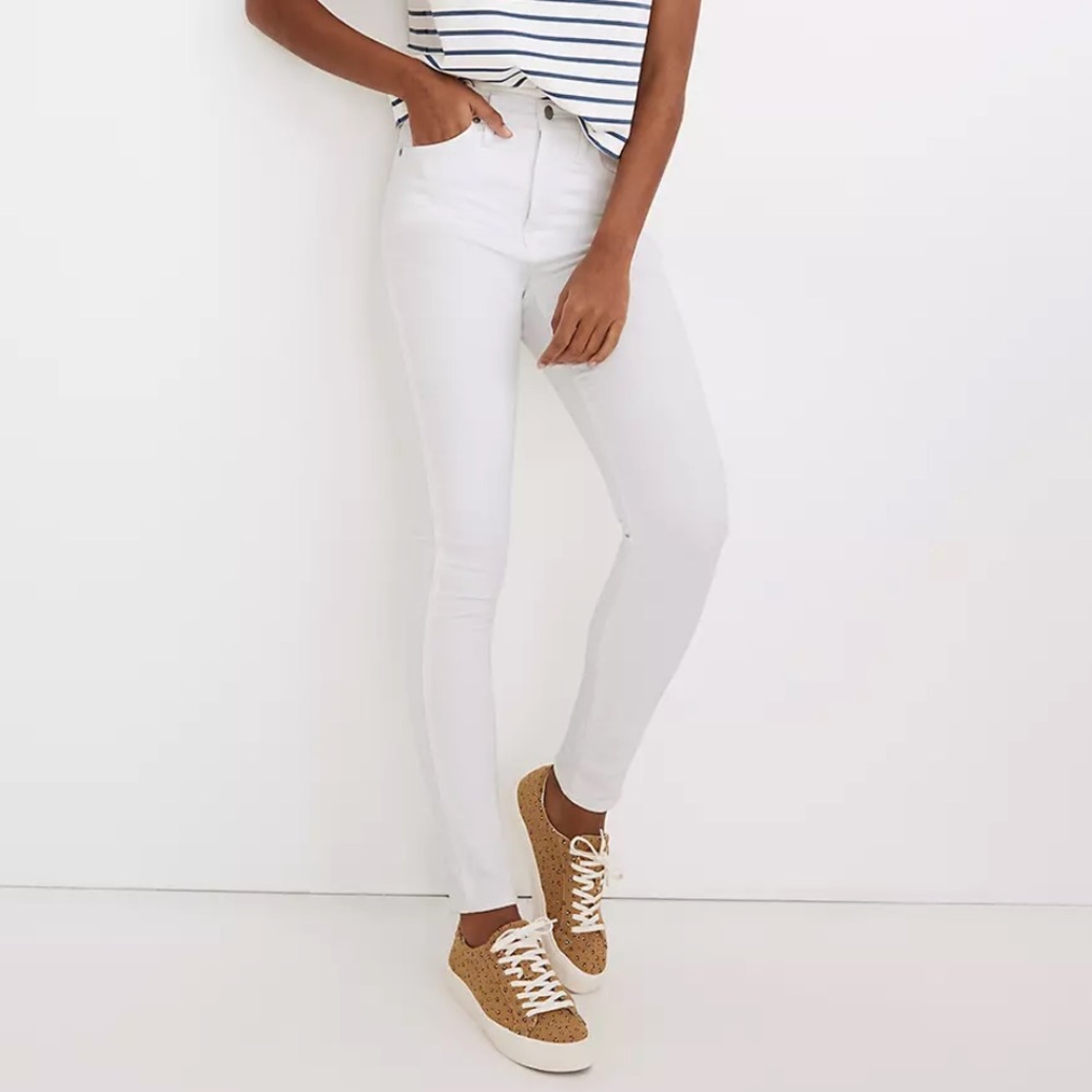 NWT Madewell High Rise Petite Skinny Jeans 28R